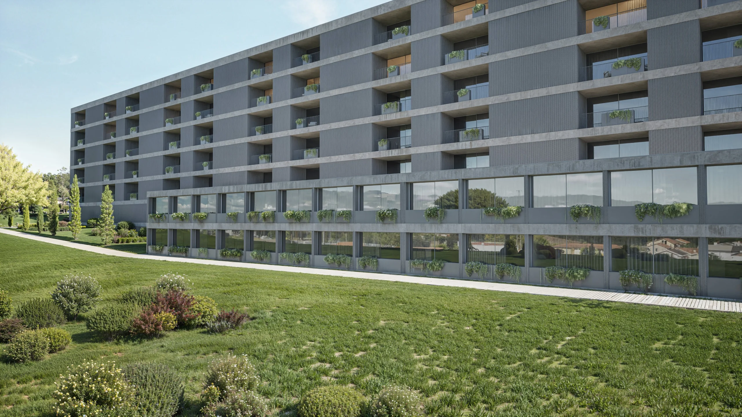 Edificio Arcela Vision Guimarães Mendes ribeiro Pedro coelho zzoome Noble quad
